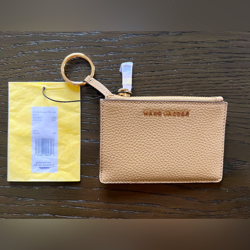 Marc Jacobs top-zip card case